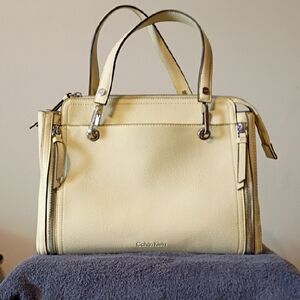 Calvin Klein Women's Purse/Bag  Triple Compartment Satchel